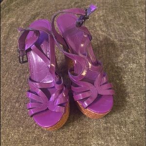 Jessica Simpson Purple Heels